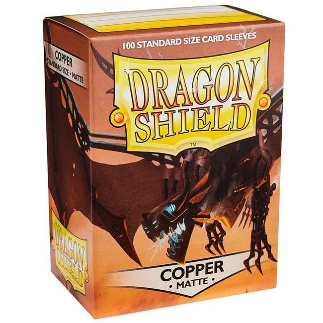 DRAGON SHIELD STANDARD SLEEVES - COPPER MATTE (100X)