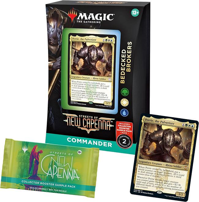 MAGIC THE GATHERING - STREETS OF NEW CAPENNA COMMANDER DECK - BEDECKED BROKERS